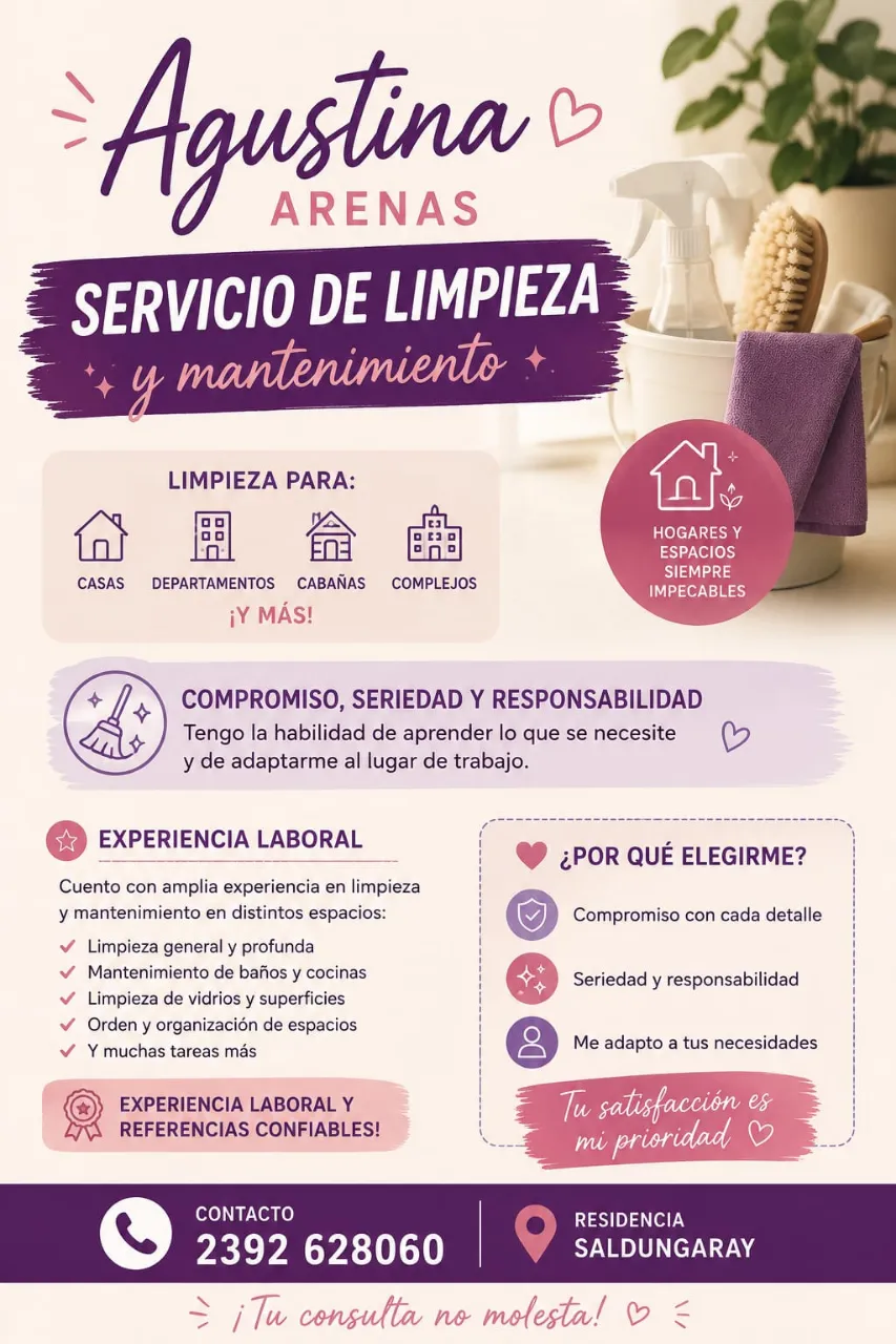 Mantenimiento de limpieza
