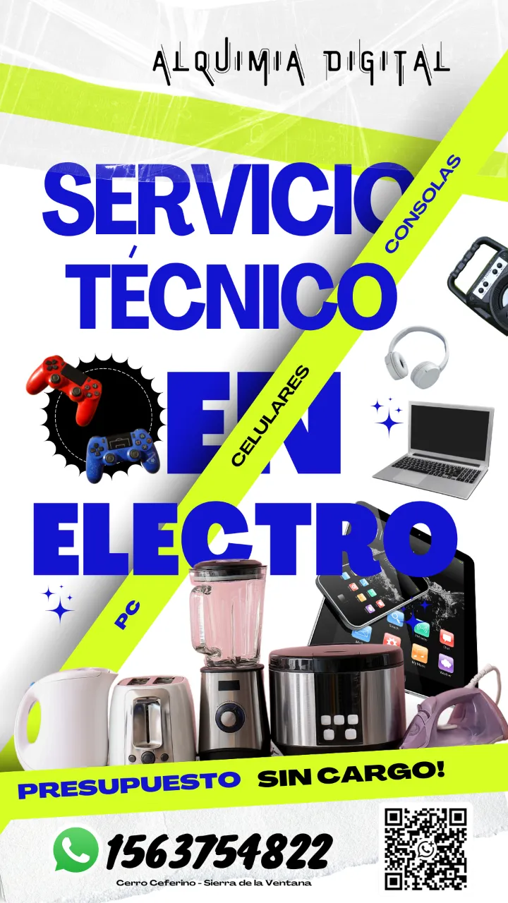 Servicio tecnico electrónica general ( electrodomésticos, pc, celulares, consolas y mas ) — foto 1
